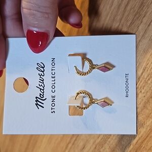 Madewell stone collection earring